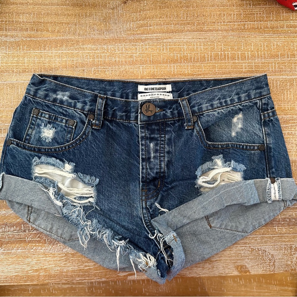 One Teaspoon denim shorts